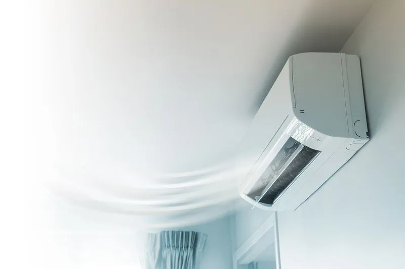 Split system air conditioner supplied and installed by Hero Air Conditioning Sydney