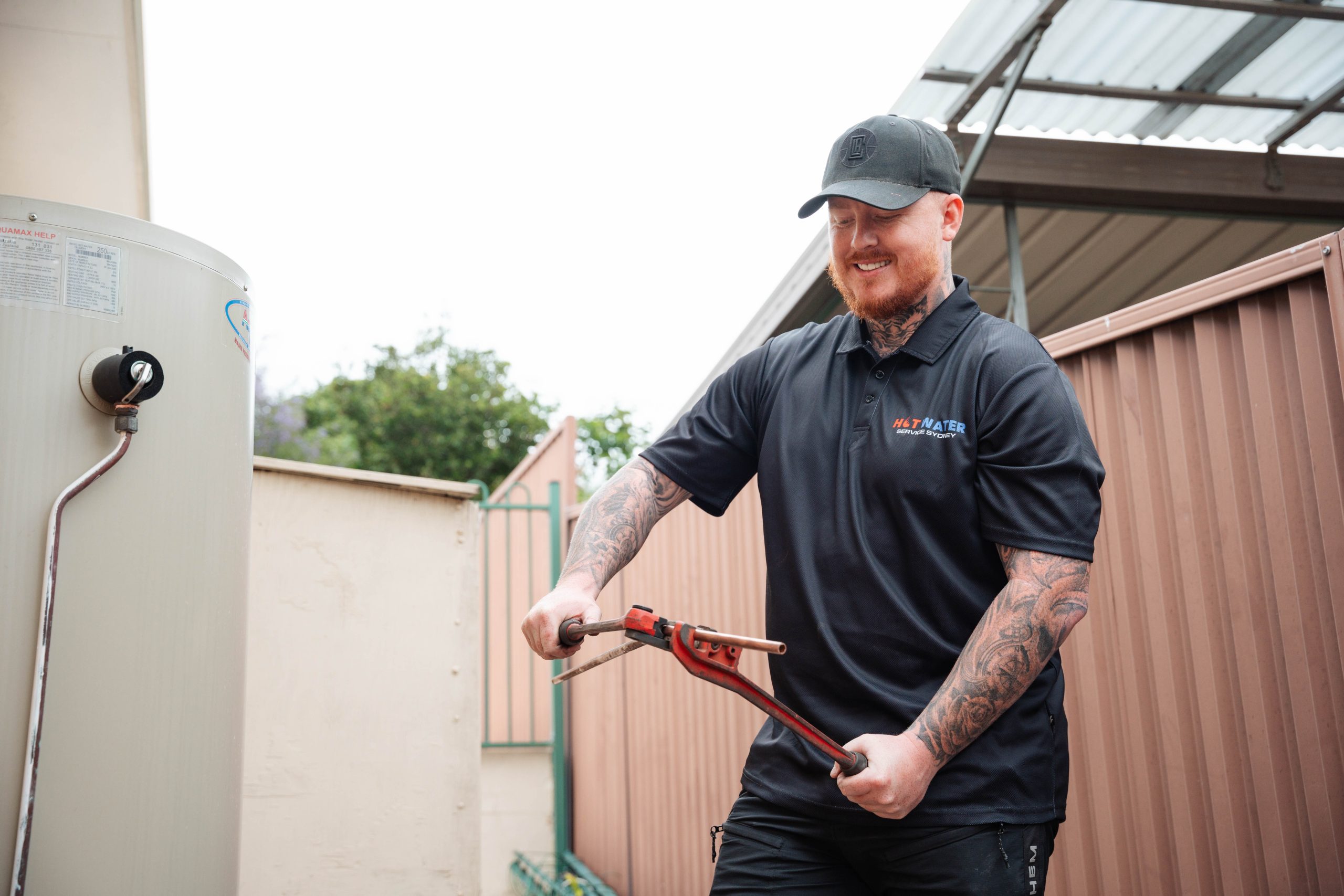 Hot water system repairs