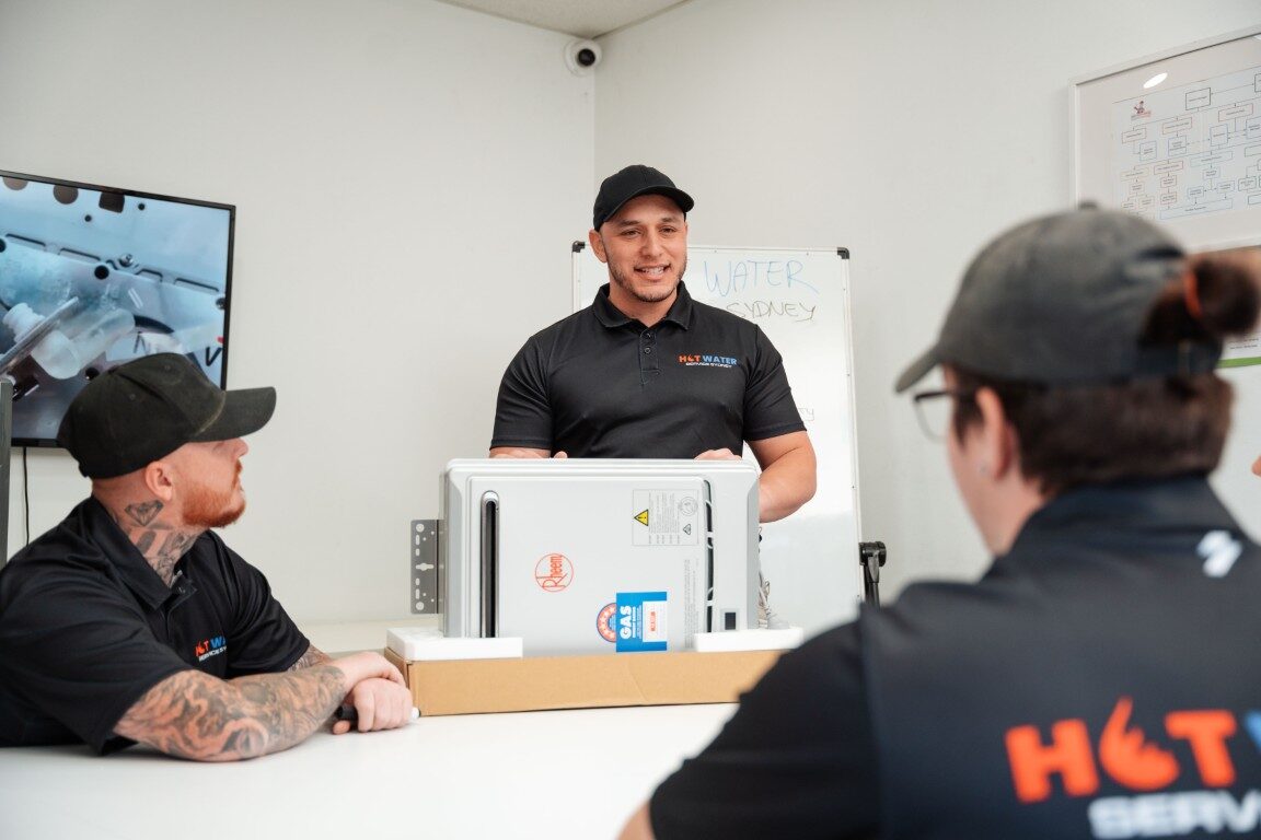 Rheem gas heater service Sydney